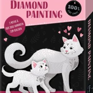 Diamond Painting - Cat (100% selbst gemacht)
