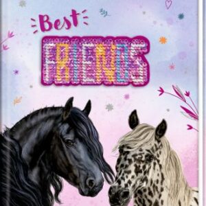 Freundebuch: Pferdefreunde (Wendepailletten) - Best friends
