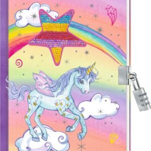 Tagebuch: Mein Tagebuch - mit Wedepailletten-Patch (Einhorn-Paradies)