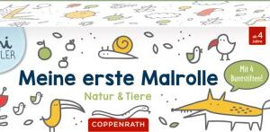 Meine erste Malrolle - Natur & Tiere (Mini-Künstler)