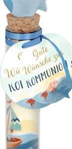 Wunscherfüller-Flaschenpost - Gute Wünsche zur Kommunion