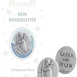 Christophorus-Münze - Glück und Segen