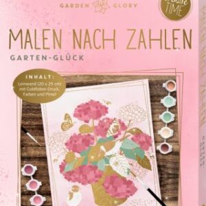 Malen nach Zahlen auf Leinwand: Garten-Glück - Creative Time