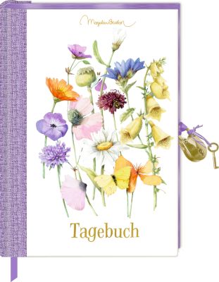 Tagebuch mit Schloss: GartenLiebe - M. Bastin