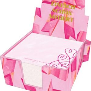 Zettelkästchen: Einfach schön notiert - All about pink