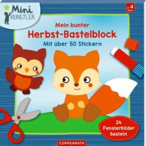 Mein bunter Herbst-Bastelblock (Mini-Künstler)