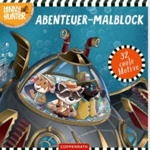 Abenteuer-Malblock: 32 coole Motive (Lenny Hunter)