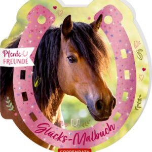 Glücks-Malbuch - Pferdefreunde