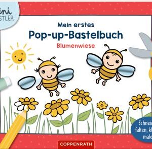 Mein erstes Pop-up-Bastelbuch: Blumenwiese (Mini-Künstler)