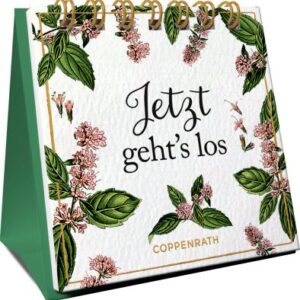 Mini-Spiralaufsteller: Jetzt geht's los (AUGUSTINA)