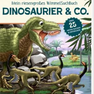 Mein riesengroßes Wimmel-Such-Buch: Dinosaurier & Co. (Buchbonus)