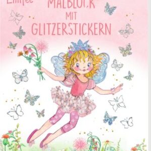 Malblock mit Glitzerstickern - Prinzessin Lillifee