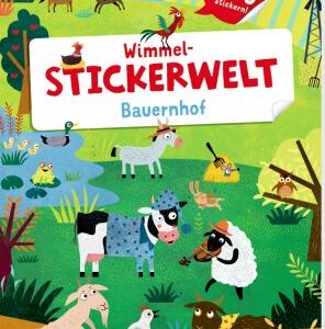 Wimmel-Stickerwelt: Bauernhof