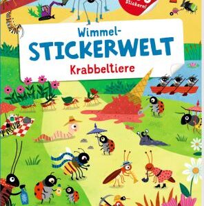 Wimmel-Stickerwelt: Krabbeltiere