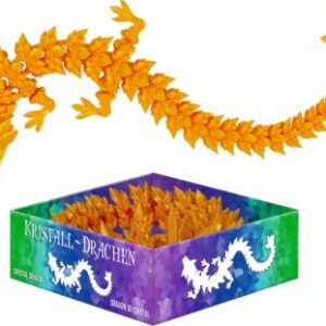 gelb, Kristall-Drache